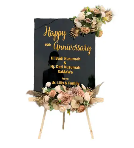 Papan Bunga Akrilik Pucanganak